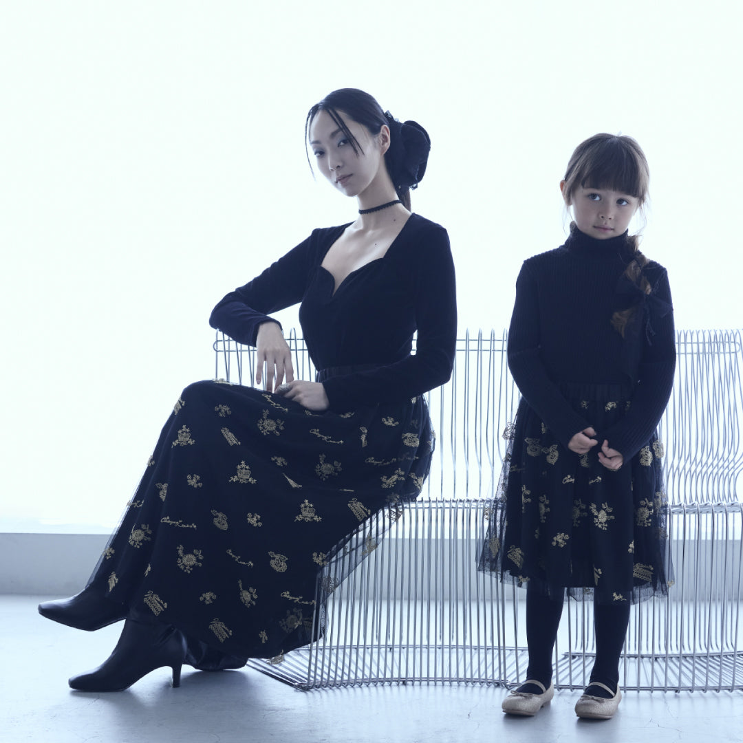 キッズビクトリアチュールスカート
