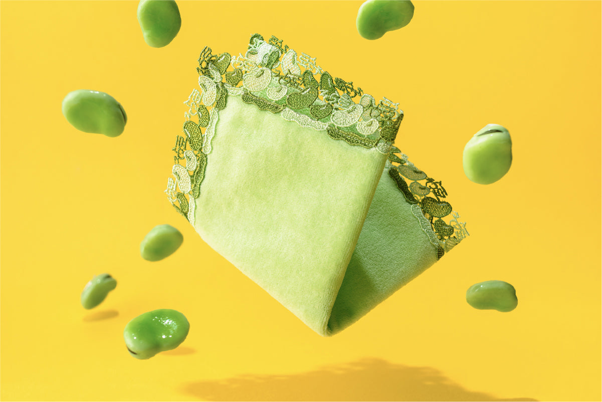 ふわふわのベッドに寝ているような、ほっこりした気持ちになる「そら豆」