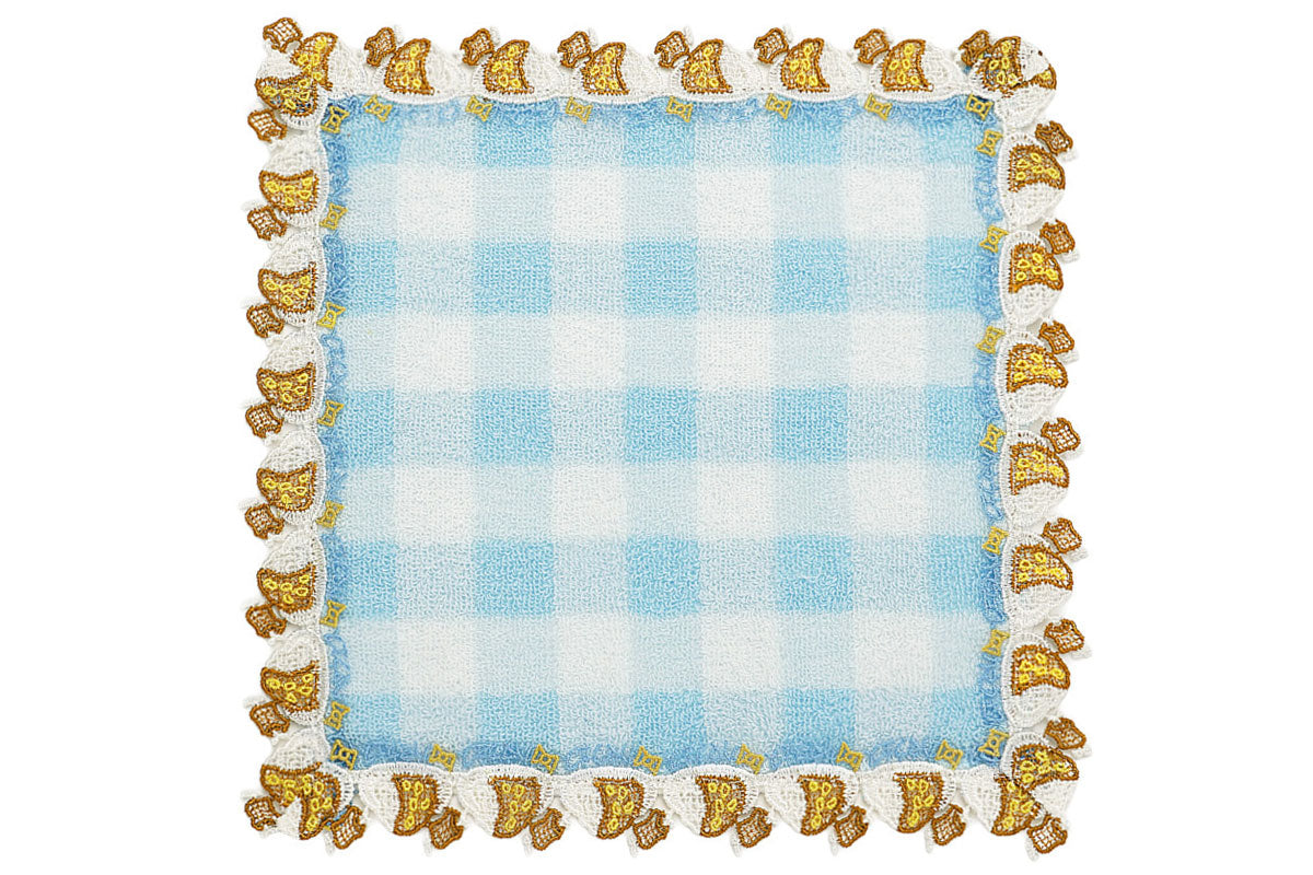 ハマフェスカレー×近沢レース店コラボハンカチ