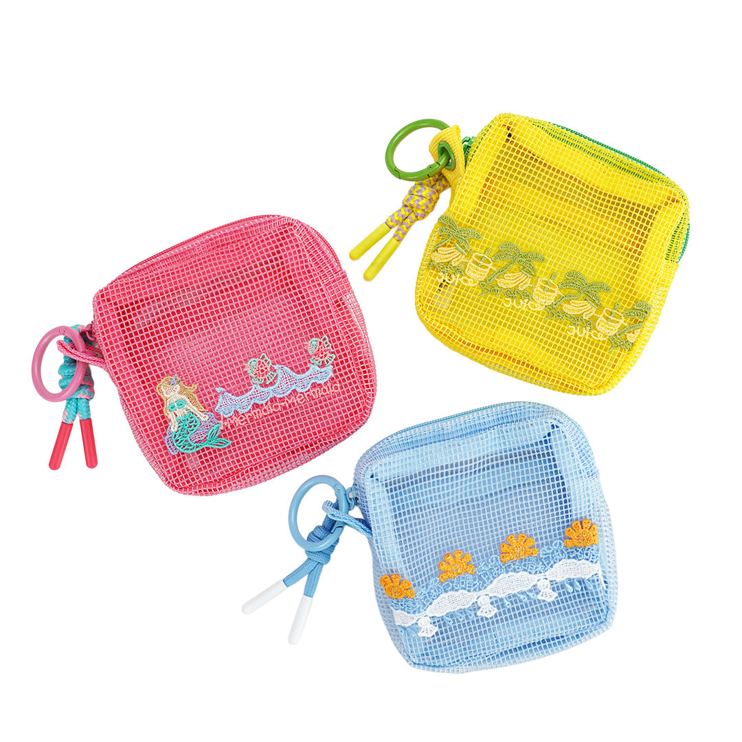 Summer!小物／メッシュスクエアポーチ