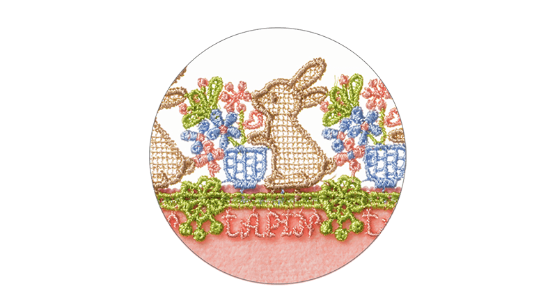 レースアップ画像