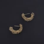 Moja Earrings/ピアス（ゴールド）Takahashi Naomi - Crochet with