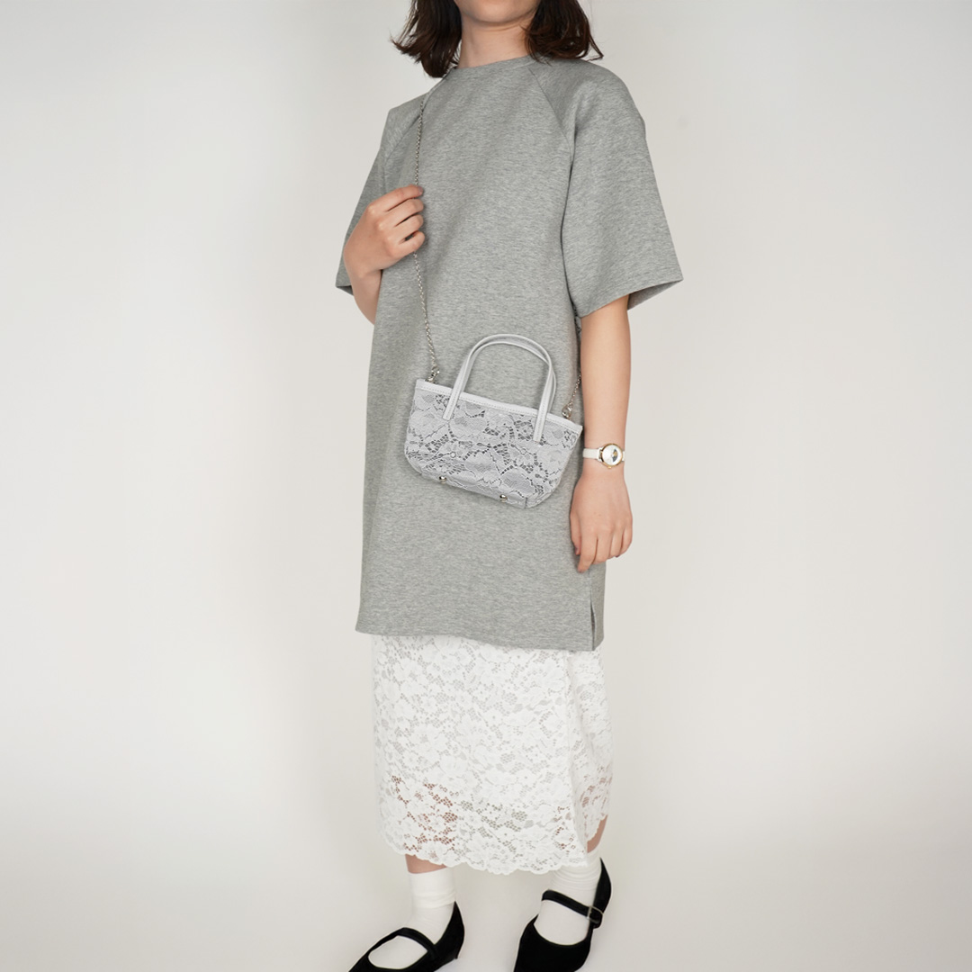 ラッセルレース/スカート（ブラック） | 横浜元町 近沢レース店