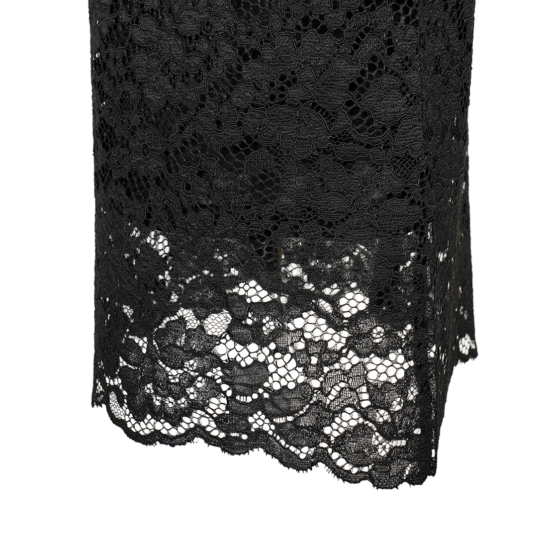 ラッセルレース/スカート（ブラック） | 横浜元町 近沢レース店